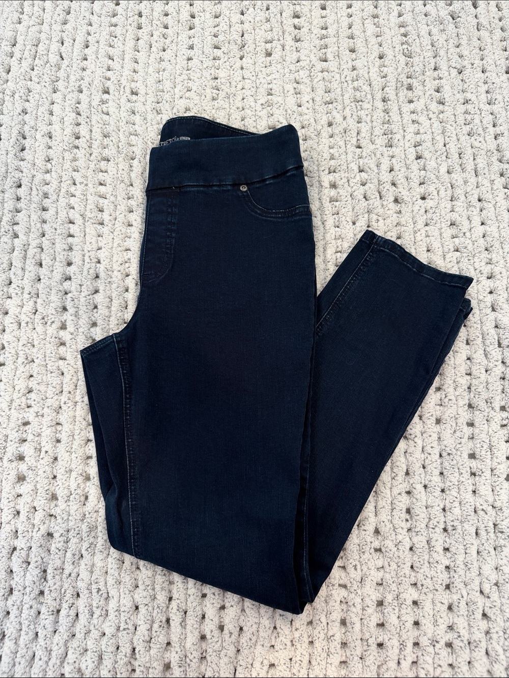 Perfect Stretch Chico’s Women’s Slim Leg Jeans - Size 1.5 US 10 Dark Blue